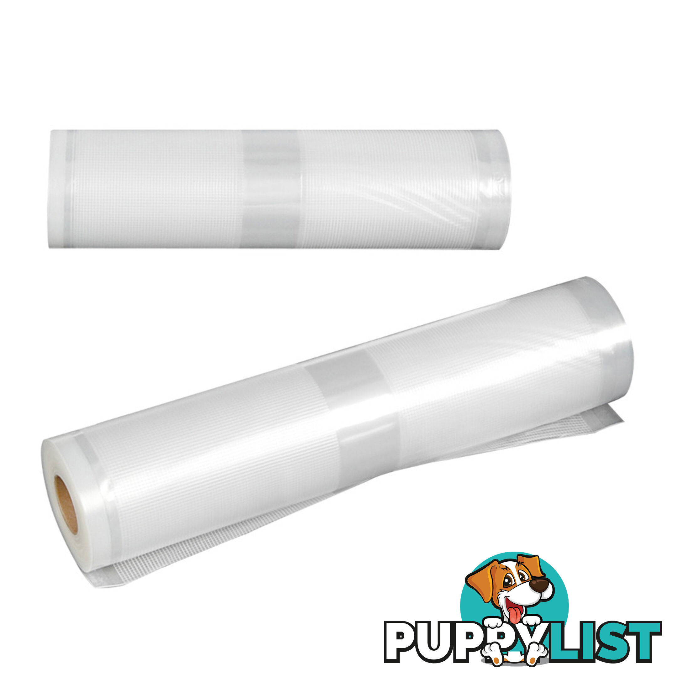 Set of 10 Food Saver Rolls - 28cm x 6M