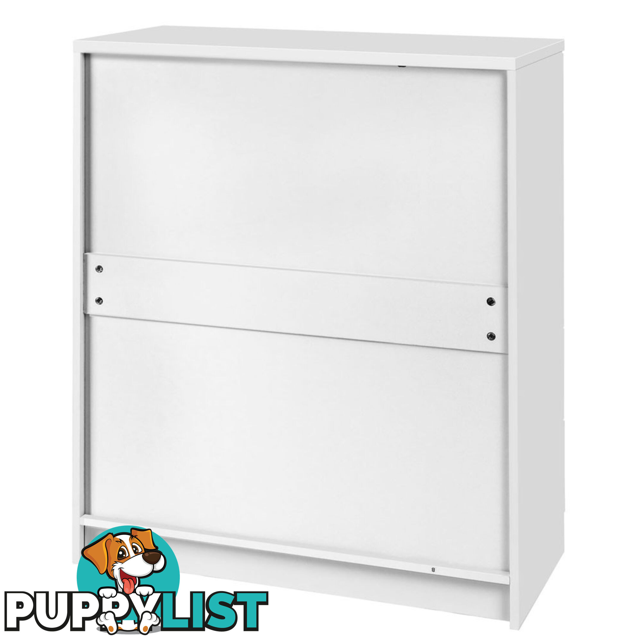 6 Drawer Tallboy Bedroom Storage White