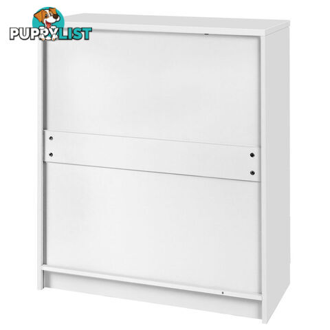 6 Drawer Tallboy Bedroom Storage White