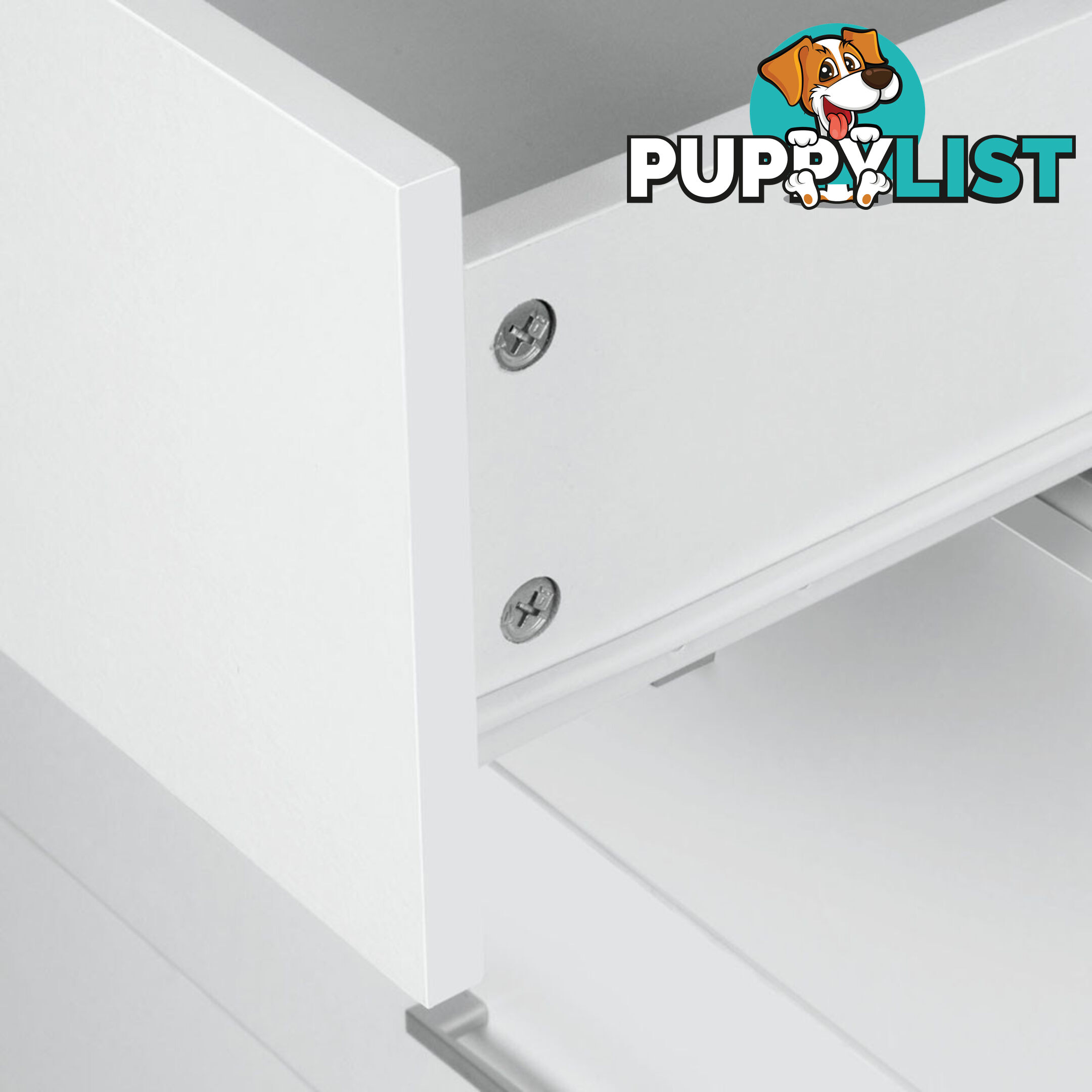 6 Drawer Tallboy Bedroom Storage White