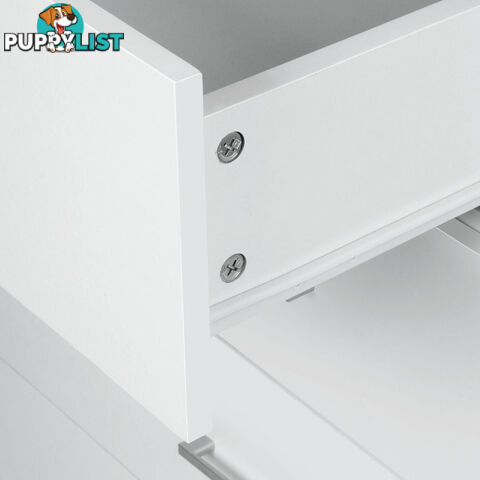 6 Drawer Tallboy Bedroom Storage White