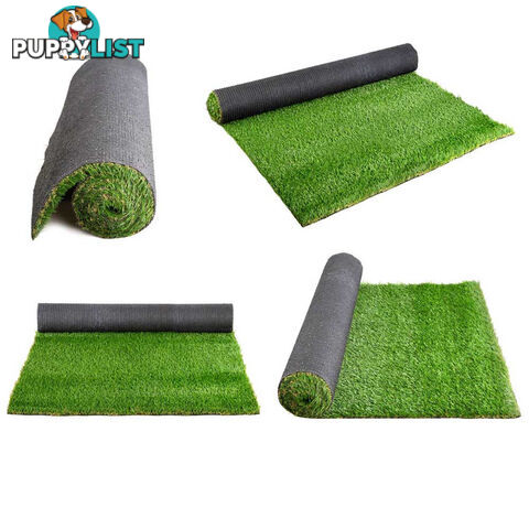 Artificial Grass 10 SQM Polyethylene Lawn Flooring 20mm Olive