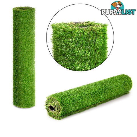 Artificial Grass 10 SQM Polyethylene Lawn Flooring 20mm Olive