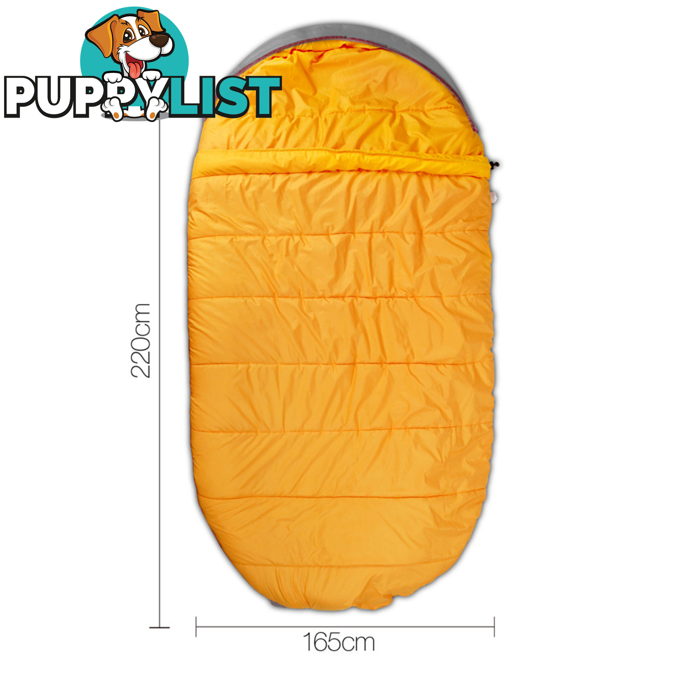 Pebble Shape Thermal Sleeping Bag 220x 100cm