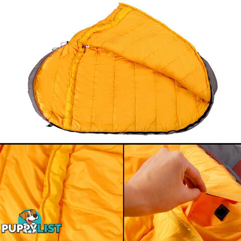 Pebble Shape Thermal Sleeping Bag 220x 100cm