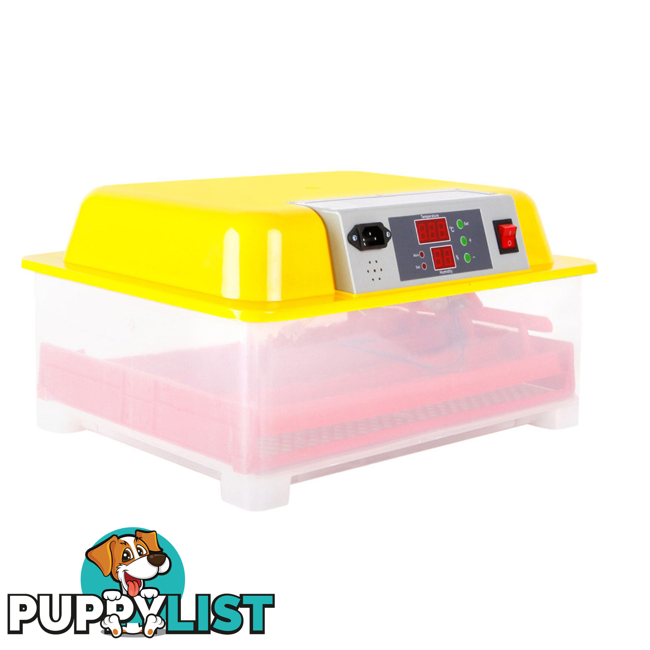 Automatic 24 Egg Incubator Yellow