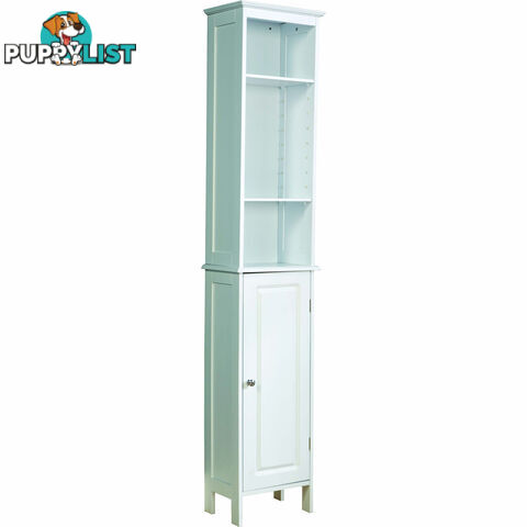 Dignity Tall Bathroom Unit in WHITE