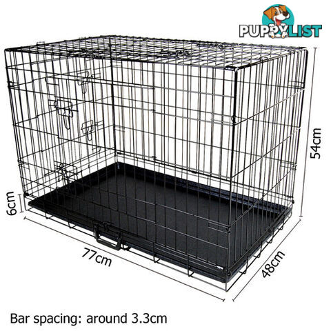 30 Inch Metal Collapsible Dog Cage