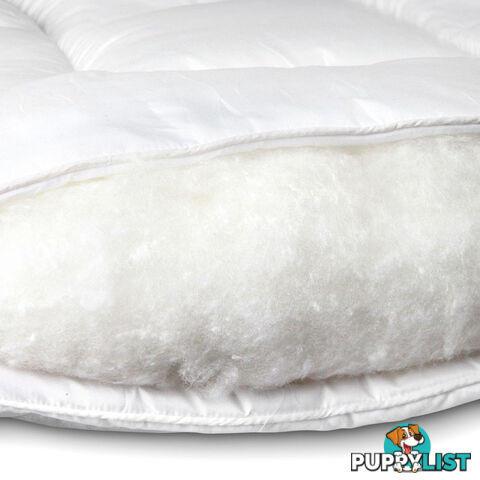 Bamboo Pillowtop Mattress Topper 5cm - Double