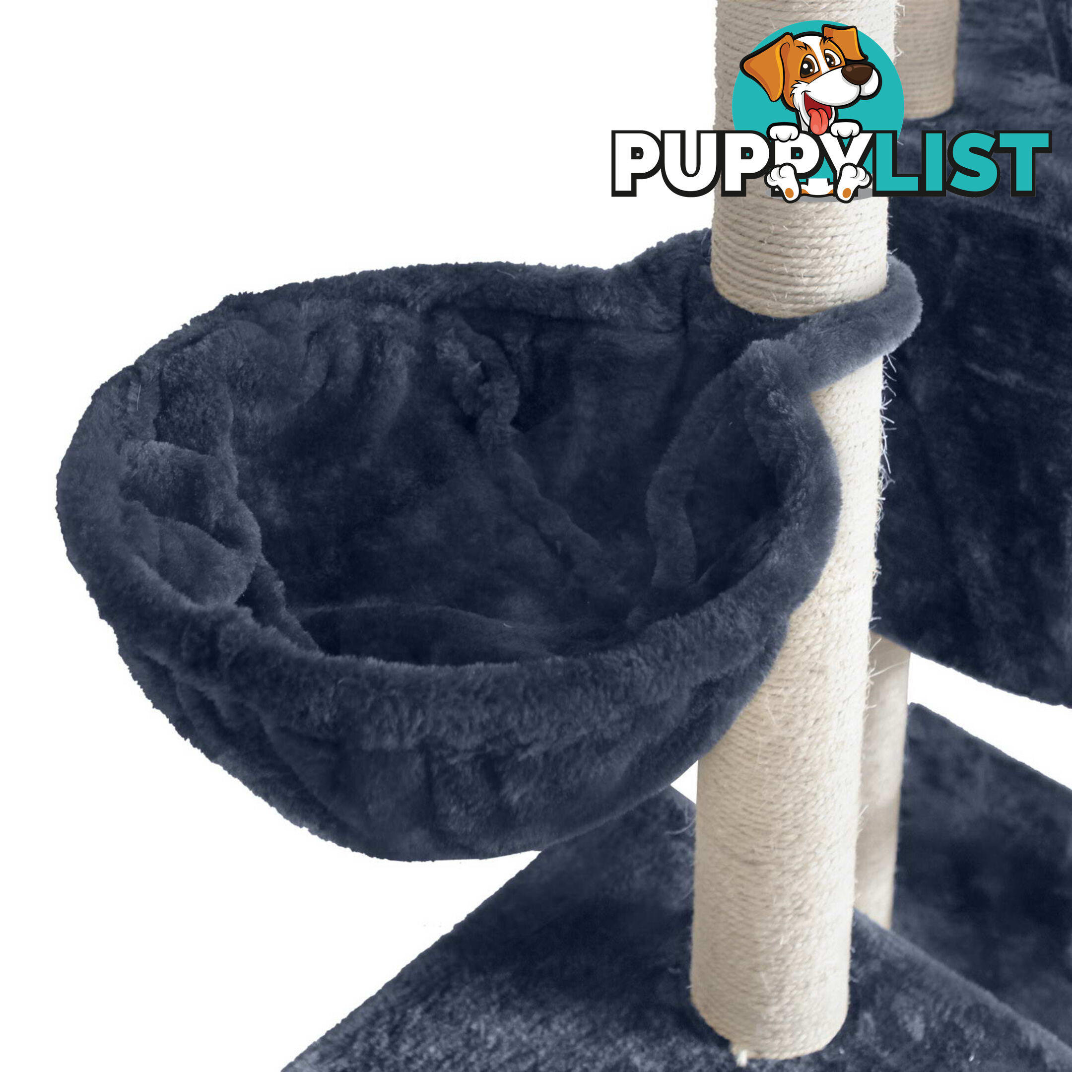 Cat Scratching Poles Post Furniture Tree 244cm Dark Grey