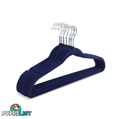 Set of 200 Velvet Coat Hangers