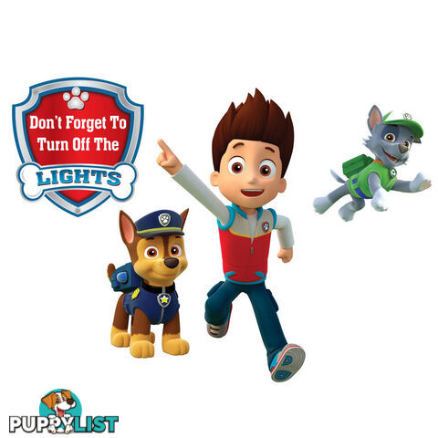 Skye Paw Patrol Wall Stickers - Totally Movable and Reusable