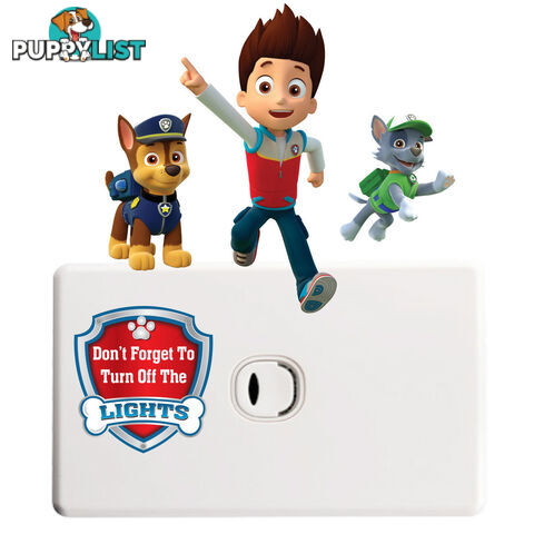 Skye Paw Patrol Wall Stickers - Totally Movable and Reusable