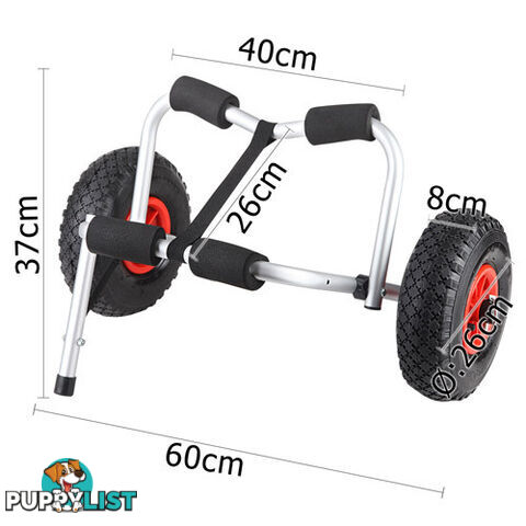 Aluminium Kayak Trolley U-shape