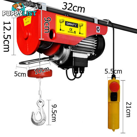 300/600kg 1200 W Electric Hoist Winch