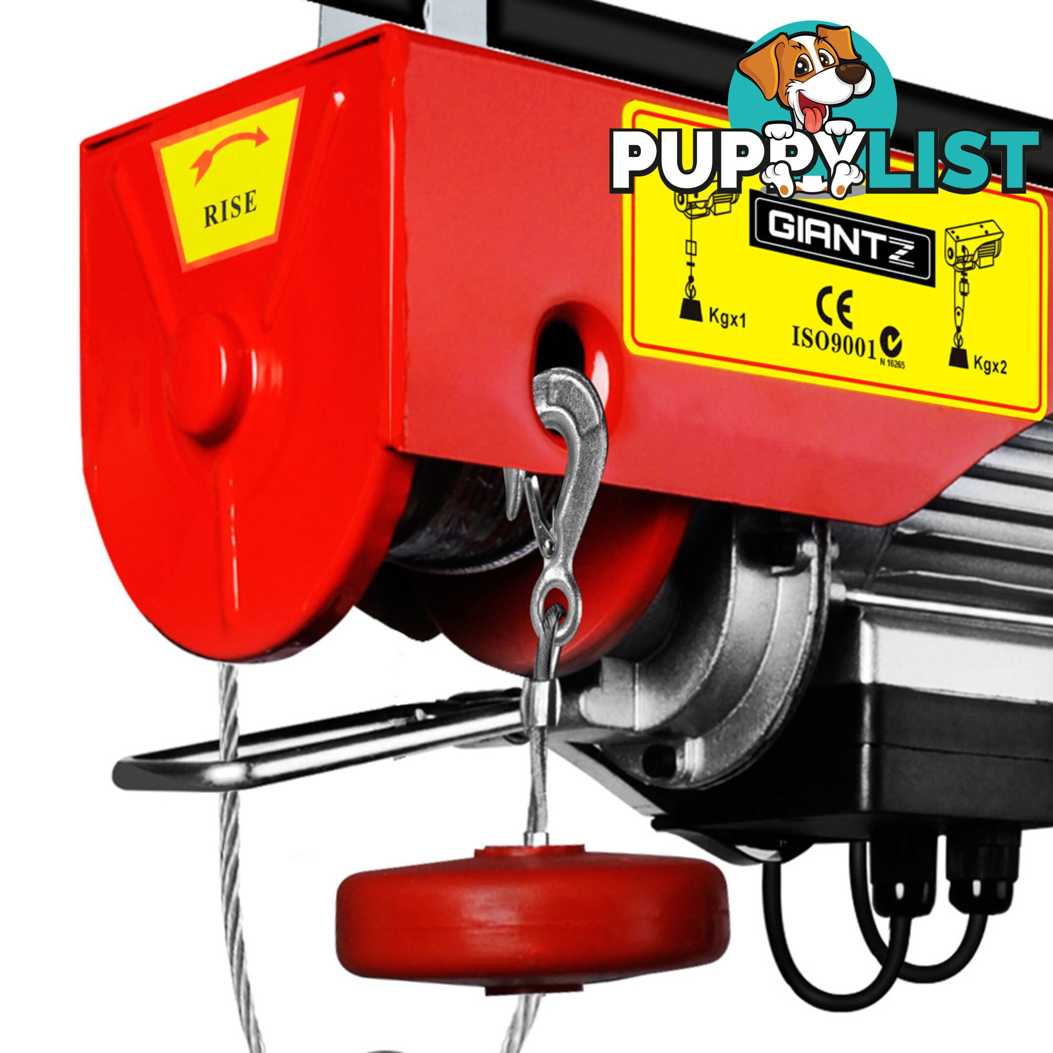 300/600kg 1200 W Electric Hoist Winch