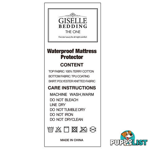 Waterproof Mattress Protector - King