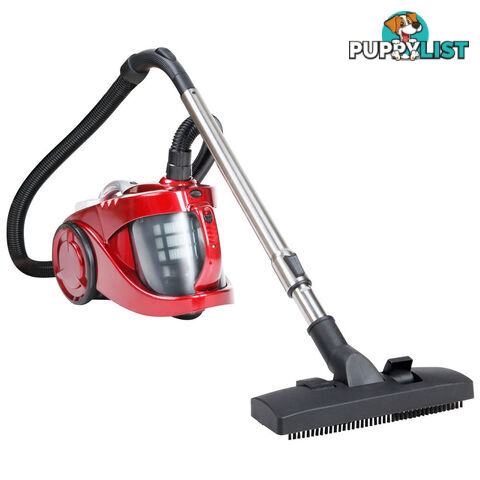 Bagless Cyclone Cyclonic Vacuum Cleaner HEPA Red