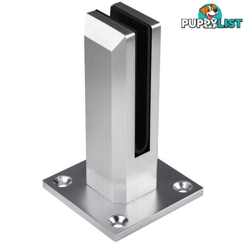 Frameless Glass Aluminium Mount Square