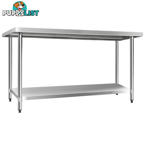 430 Stainless Steel Kitchen Work Bench Table 1524mm