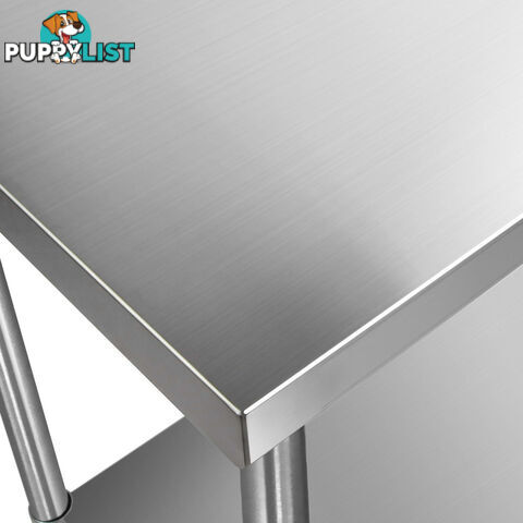 430 Stainless Steel Kitchen Work Bench Table 1524mm