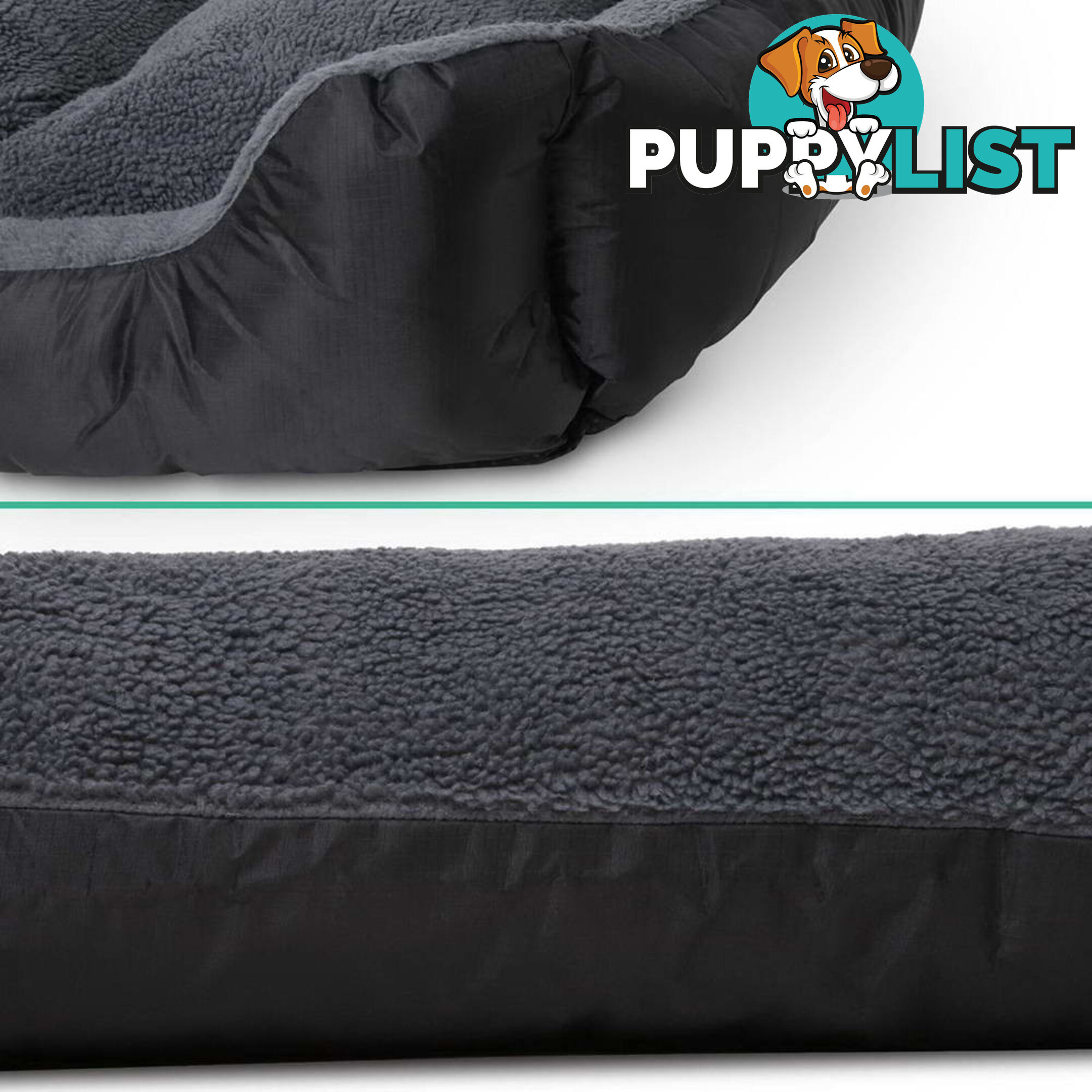 Waterproof Fleece Lined Dog Bed - XXLarge