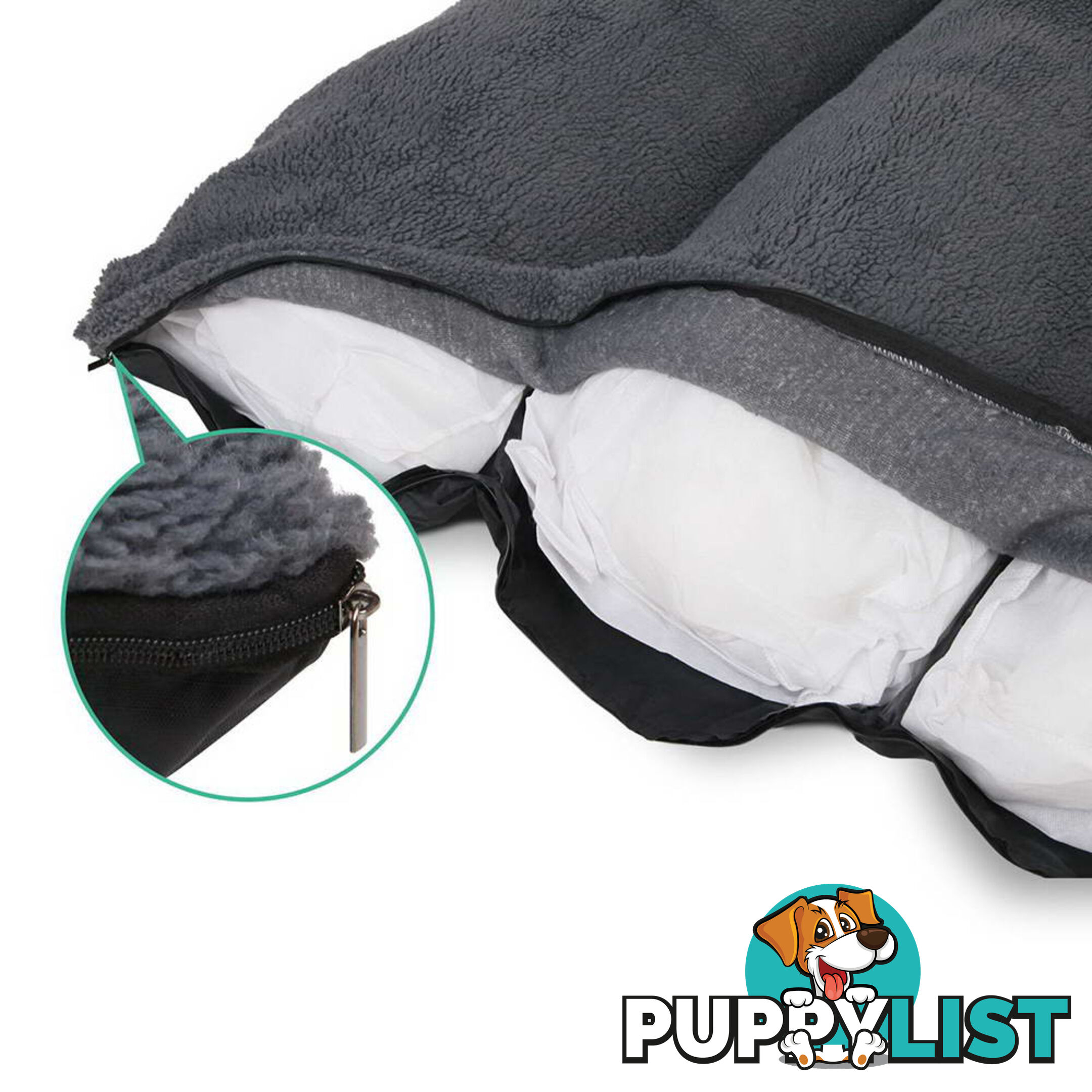 Waterproof Fleece Lined Dog Bed - XXLarge