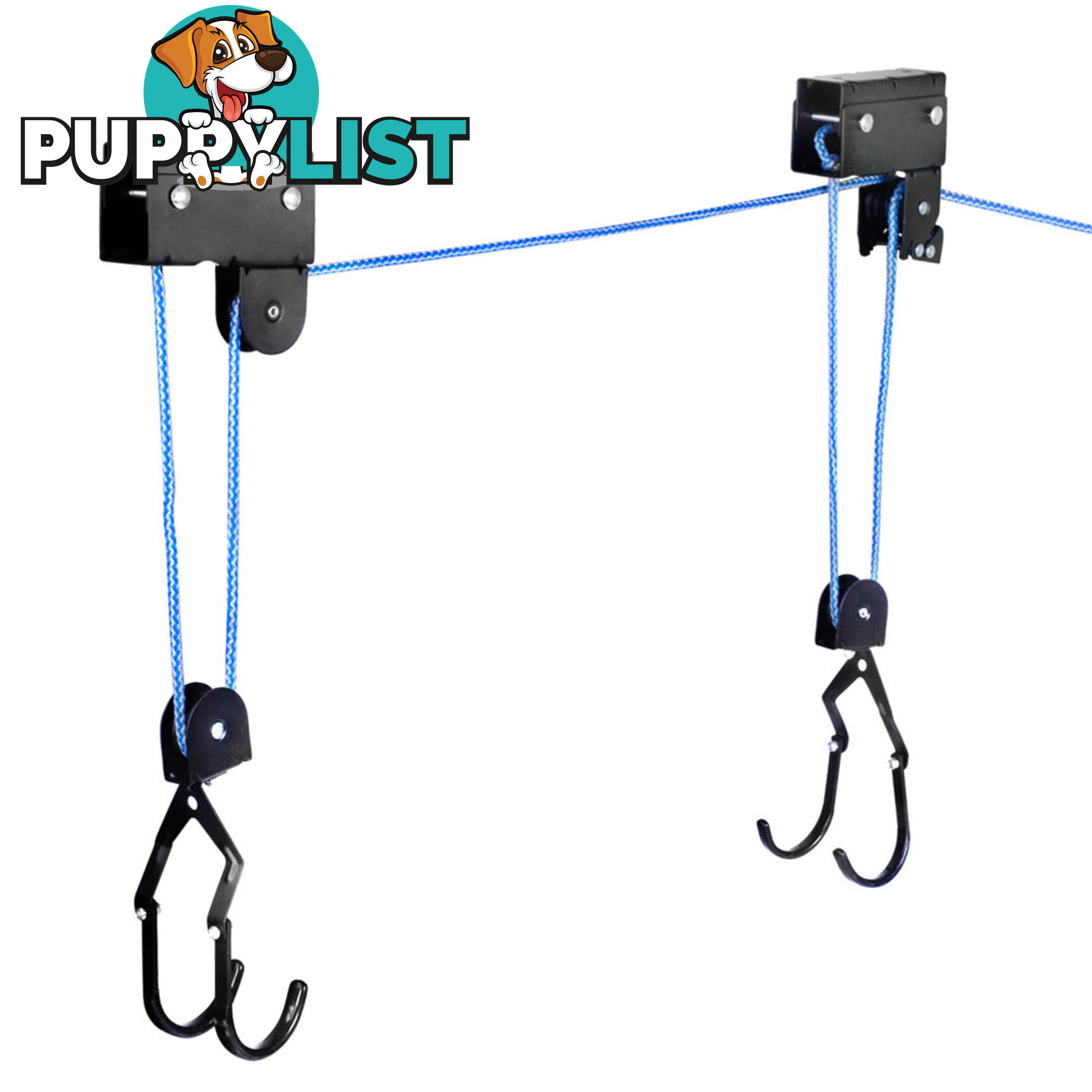 2 x Kayak Hoist Ceiling Rack