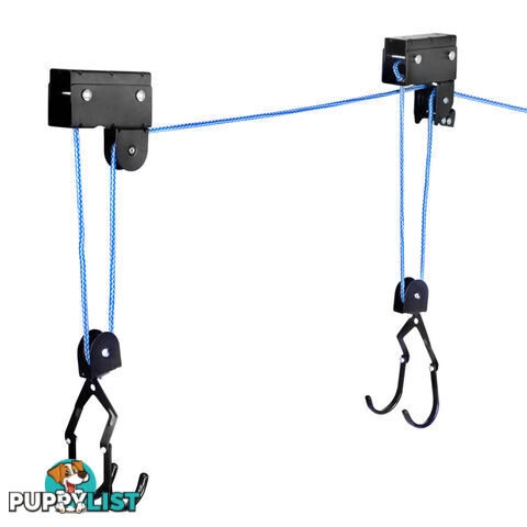 2 x Kayak Hoist Ceiling Rack