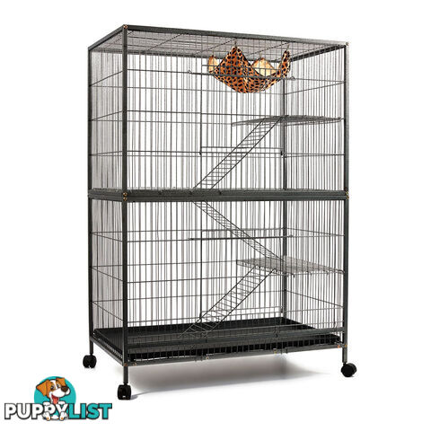 3 Level Cat Ferret Hamster Rat Bird Cage Aviary