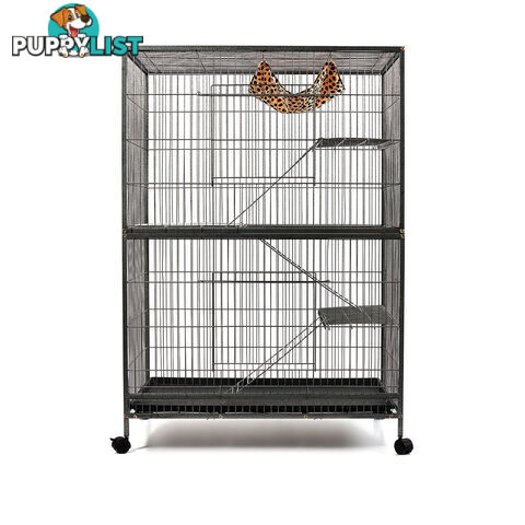 3 Level Cat Ferret Hamster Rat Bird Cage Aviary