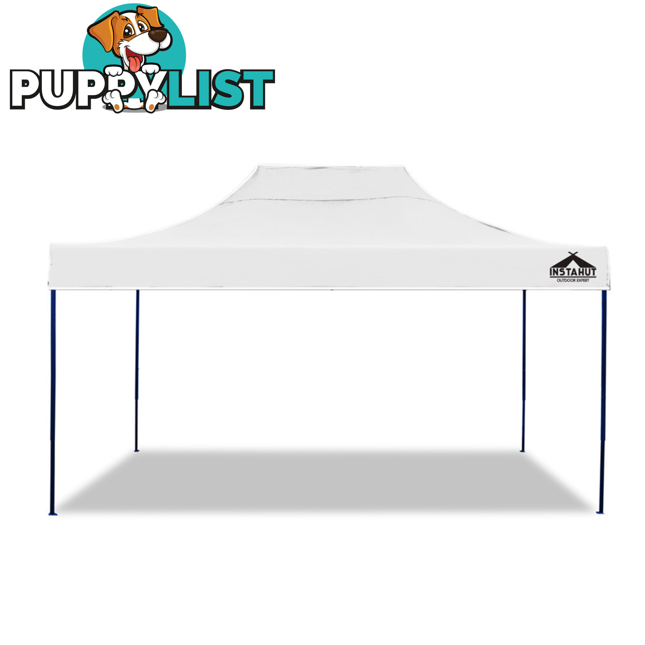 INSTAHUT 4.5X3 Pop Up Gazebo  - White