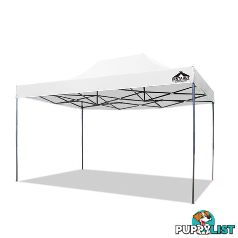 INSTAHUT 4.5X3 Pop Up Gazebo  - White