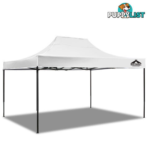 INSTAHUT 4.5X3 Pop Up Gazebo  - White