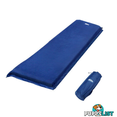 Self inflating Mattress Single 6cm Blue