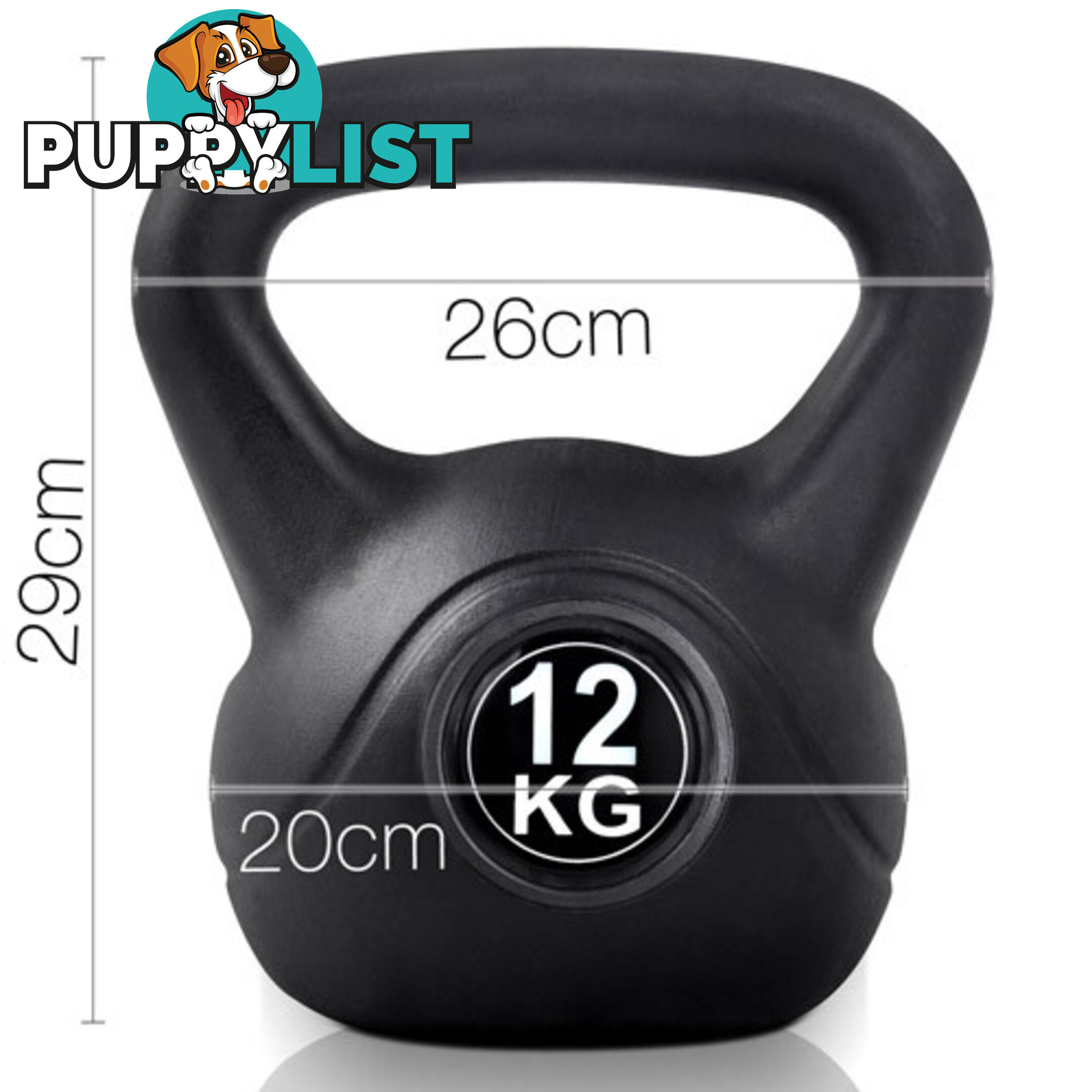 Kettlebells Fitness Exercise Kit 12kg