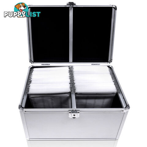 Aluminium CD DVD Bluray Storage Case Box 240 Discs SL