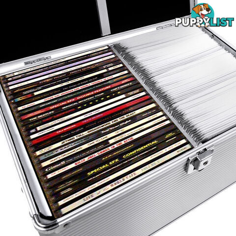 Aluminium CD DVD Bluray Storage Case Box 240 Discs SL