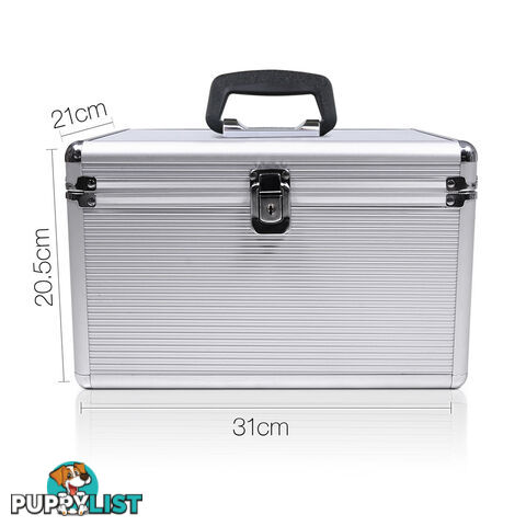 Aluminium CD DVD Bluray Storage Case Box 240 Discs SL