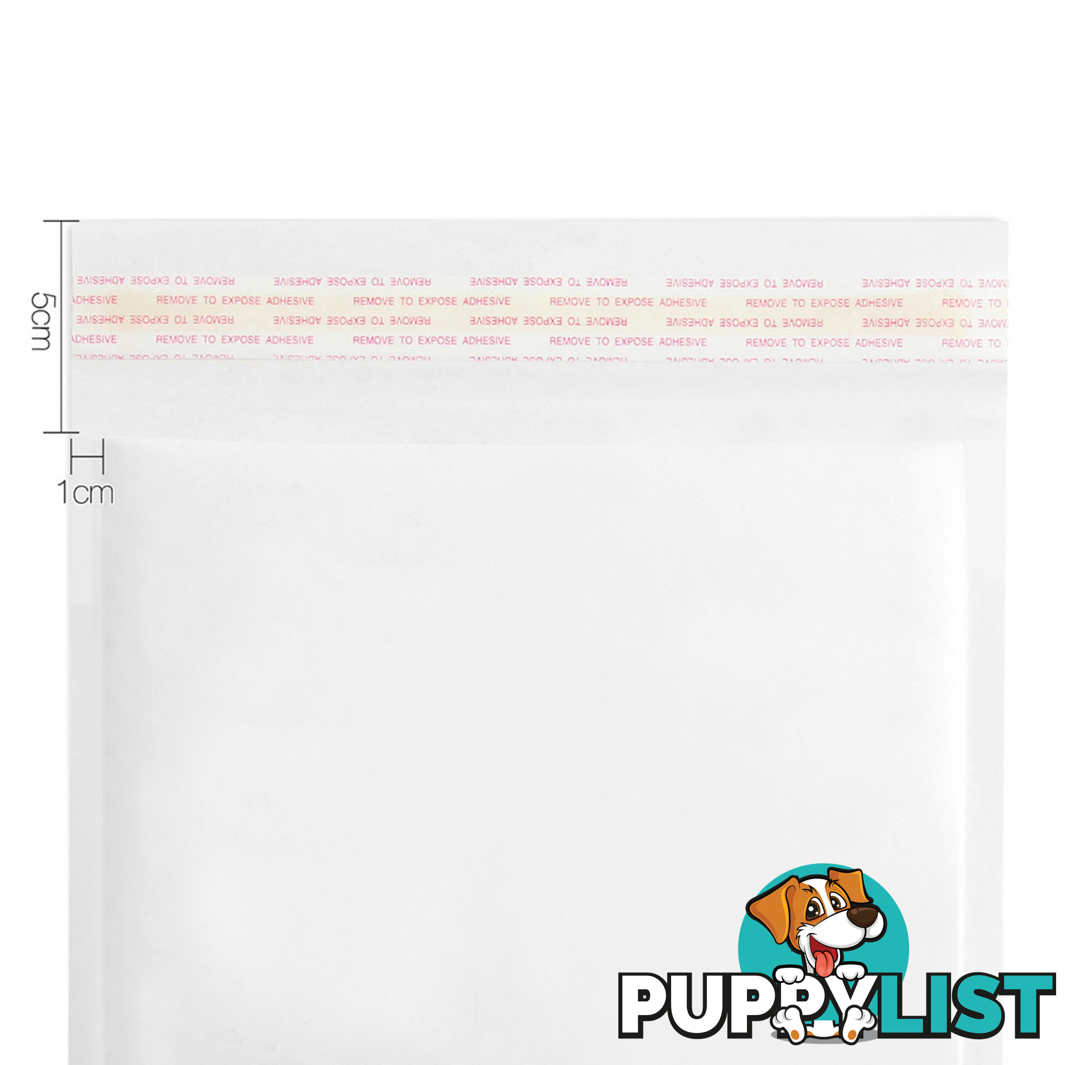 Set of 100 Bubble Padded Mailer Bag - 120mm x 180mm