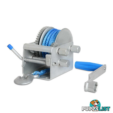 3 Speed Hand Winch with Rope