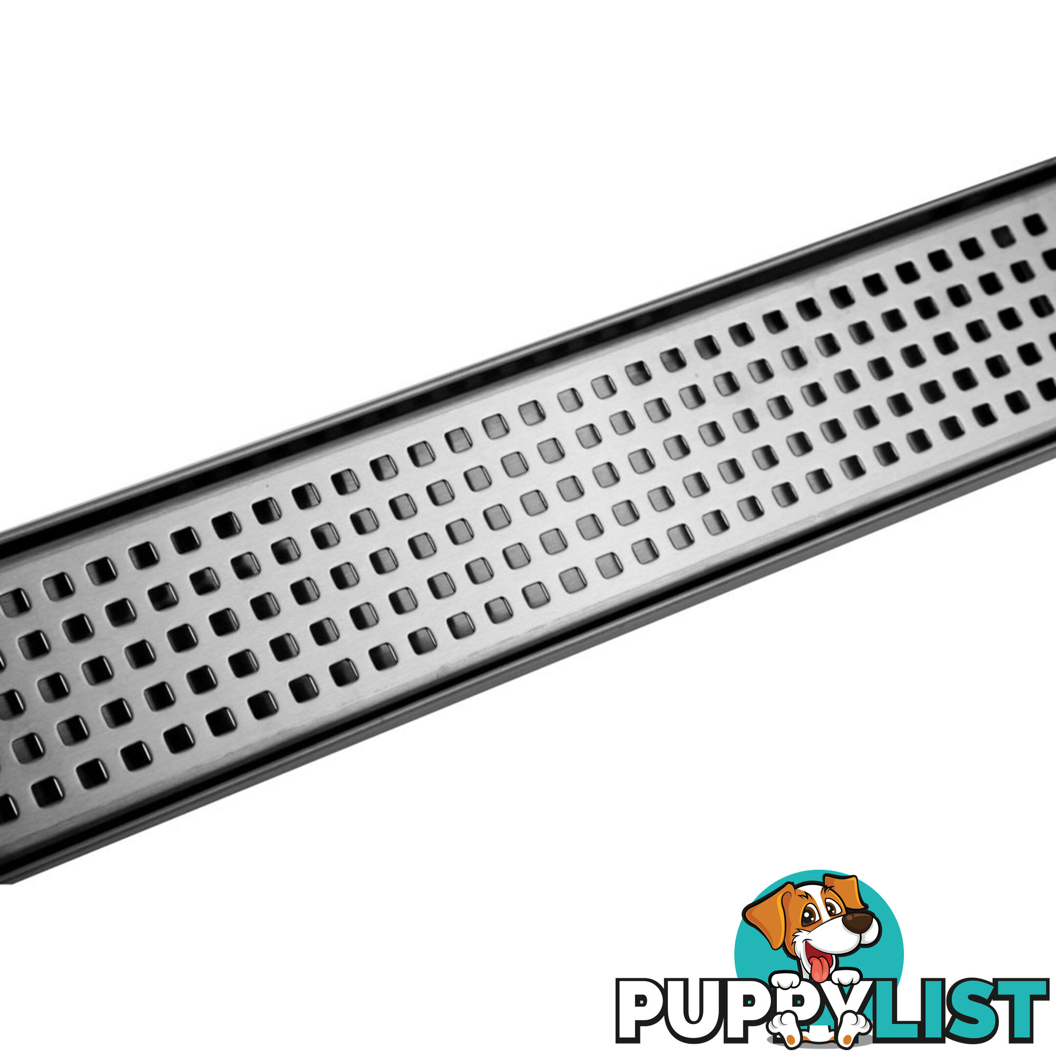 Square Stainless Steel Shower Grate Drain Floor Bathroom 95mm Depth