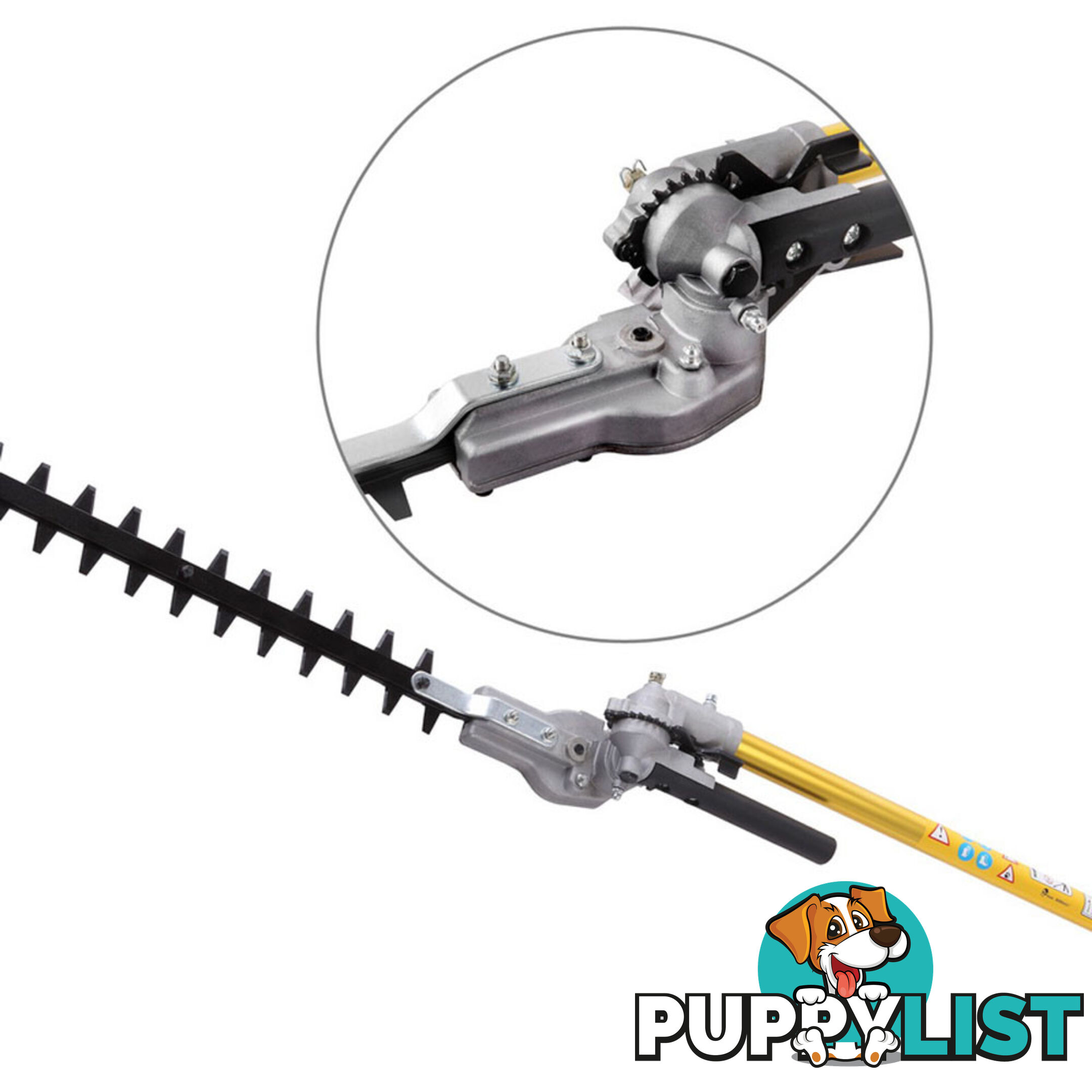 65cc 2 In 1 Petrol Pole Chainsaw Hedge Trimmer Pruner