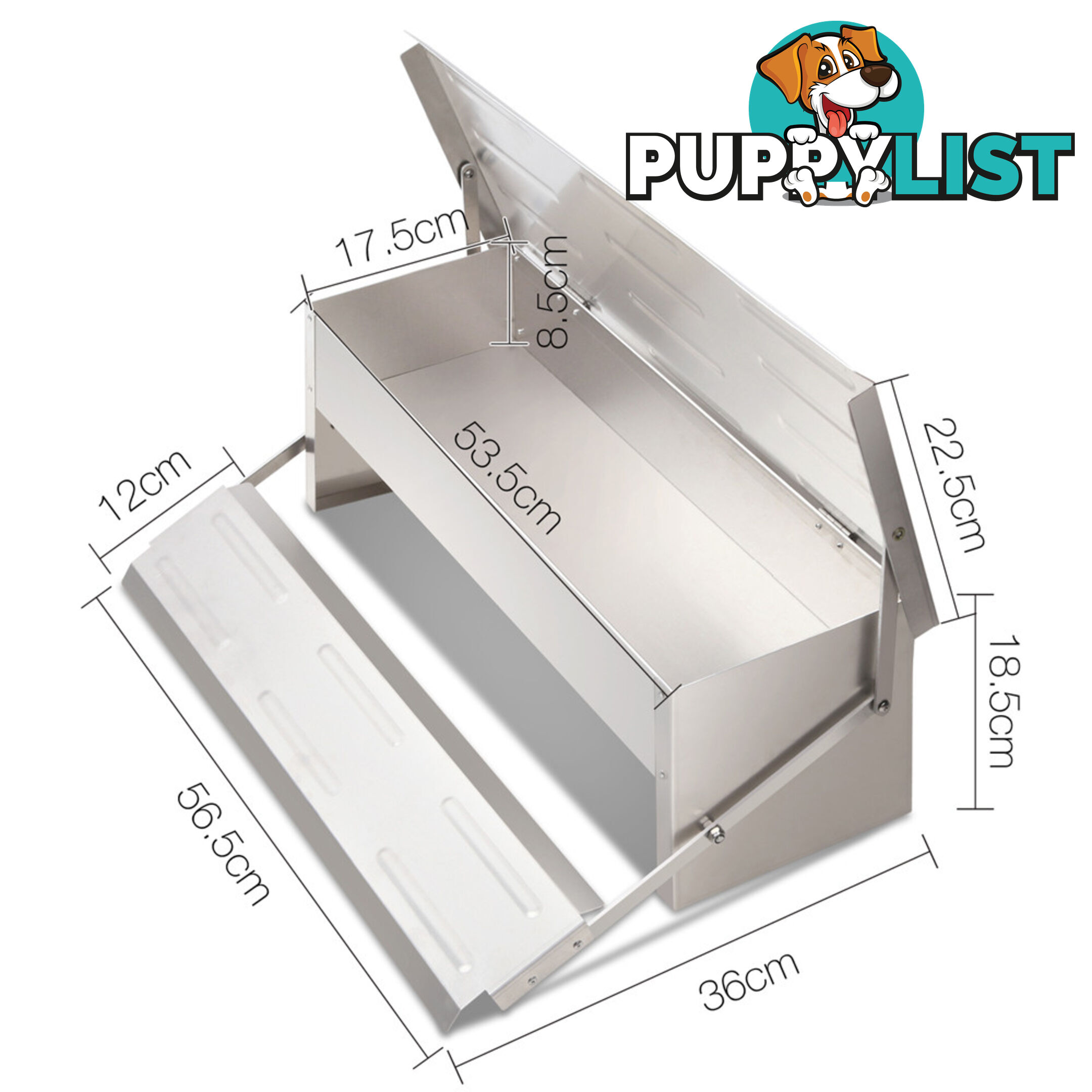 Aluminium Automatic Chicken Feeder 4.7KG