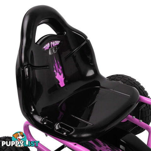 Kids Pedal Go Kart - Pink