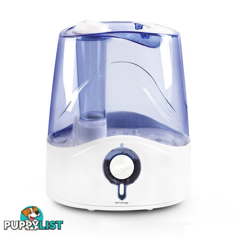 Ultrasonic Cool Mist Air Humidifier 5.8L Black