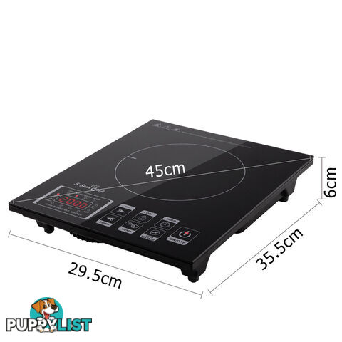 5 Star Chef Induction Cooktop w/ Digital Display Hotplate