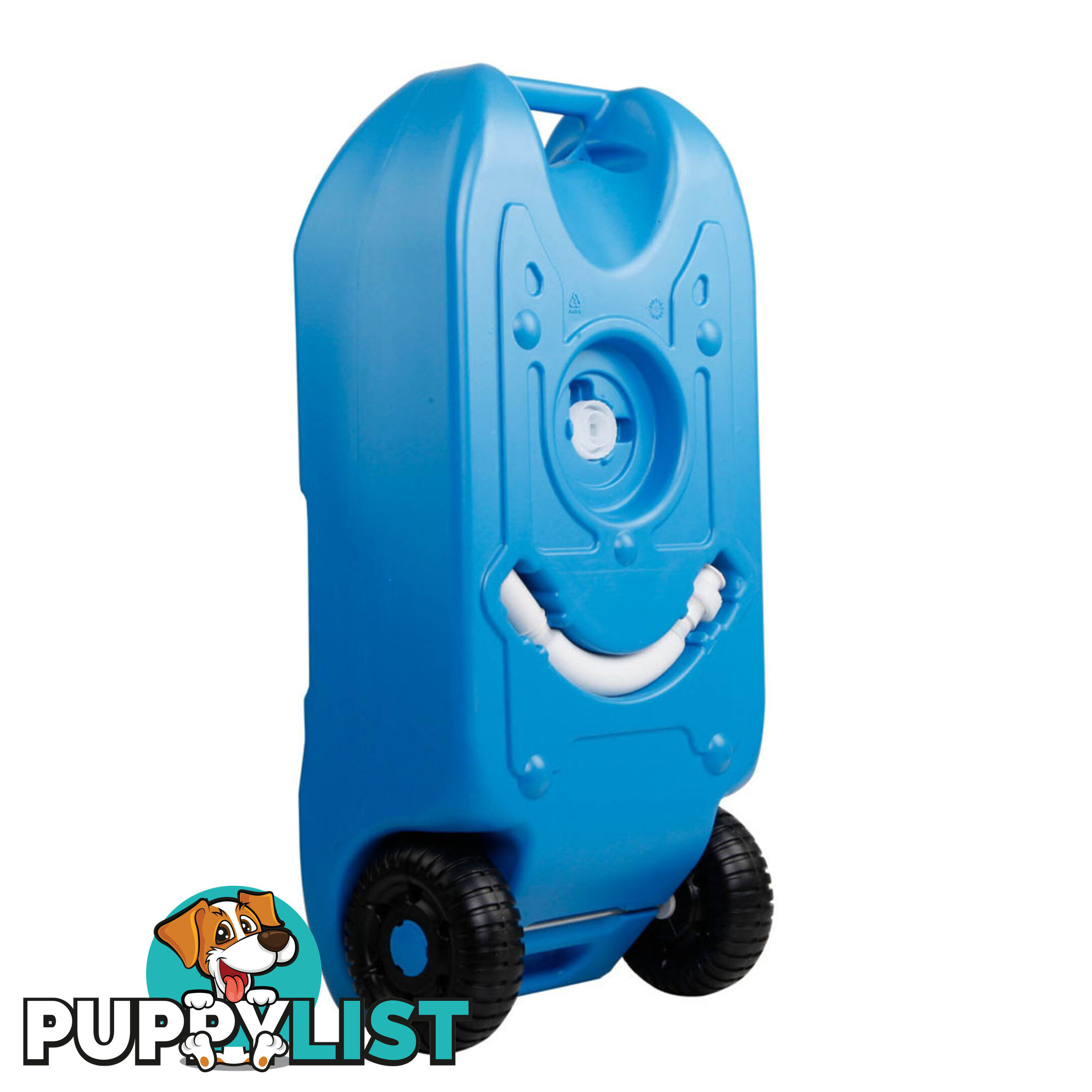 40L Portable Wheel Water Tank Blue