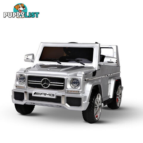 Kids Ride on Car with Remote Control Silver