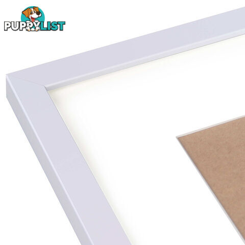 20pc Photo Frame Set - White